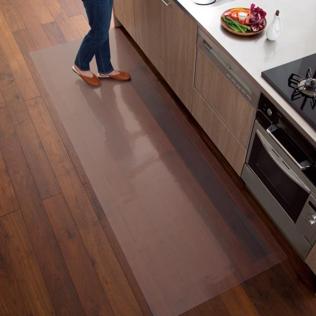 カーペット ラグ マット キッチンマット 奥行60cm ≪幅90cm≫ アキレス 透明キッチンフロアマット Neo  521401の通販は