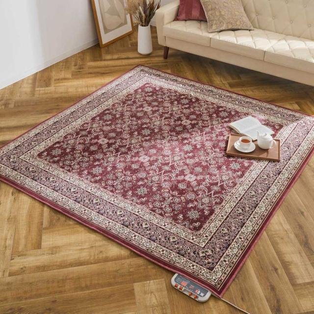 ≪約200×250cm≫ 洗える抗菌防臭加工モケット織ラグ〈ポーロ〉 季節家電 生活家電 625816_2