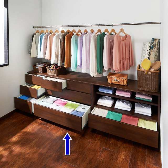 特価ブランド押入れ ≪幅100奥行56高さ72cm≫ クローゼットスペースをより美しく、より有効利用できる収納シリーズ フルスライドチェスト 531836の通販はが大勢登場!