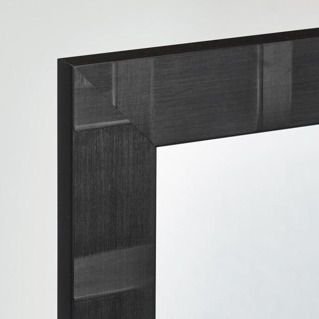 割れない軽量フィルムミラー モダンフレーム 約40cm×150cm インテリア雑貨 スタンドミラー 姿見 全身鏡 H92402