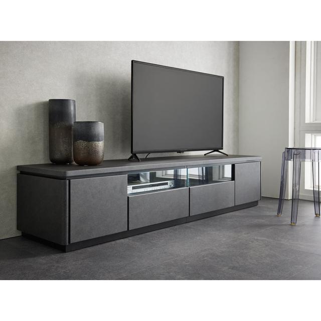 ロータイプテレビ台 幅180高さ38cm 【Noshua/ノシュアシリーズ】 テレビ台 テレビボード ローボード H83945_1