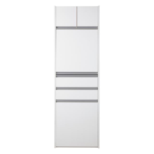 大型レンジがスッキリ隠せるダイニングボードシリーズ ダスト家電タイプ・幅57.5cm キッチン収納 キッチンボード 629813_2