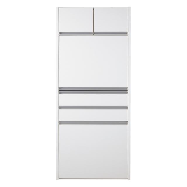 大型レンジがスッキリ隠せるダイニングボードシリーズ ダスト家電タイプ・幅77.5cm キッチン収納 キッチンボード 629814