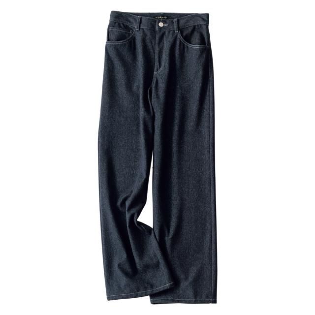 ≪股下丈68cm≫ 「NIKKE」 マフデニム セミワイドパンツ パンツ ワイドパンツ PC6239 ≪股下丈68cm≫ 「NIKKE」 マフデニム セミワイドパンツ パンツ ワイド