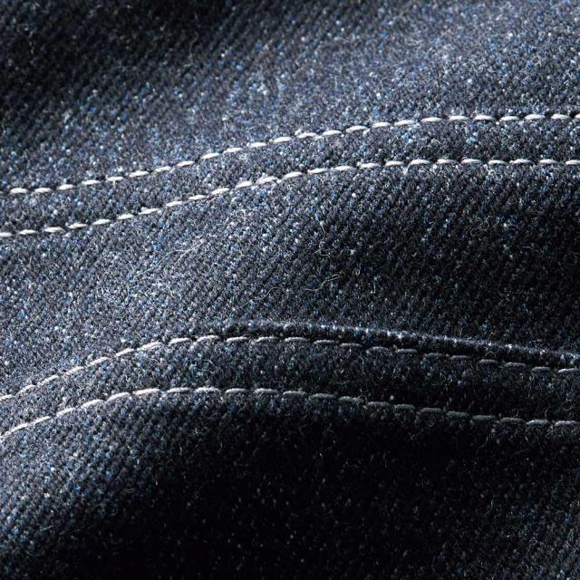 ≪股下丈68cm≫ 「NIKKE」 マフデニム セミワイドパンツ パンツ ワイド