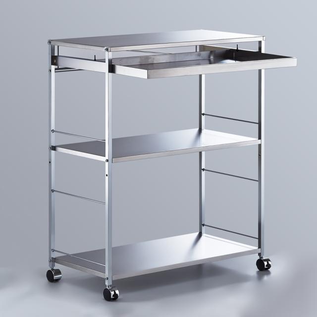 IKEA GRUNDTAL ステンレスキッチンワゴン （IKEA GRUNDTAL