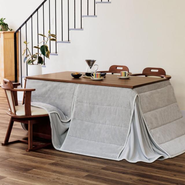 ≪【長方形】225×250cm≫ ヒートループ（R）ハイパーハイタイプこたつ掛け布団 こたつ こたつ布団 611003