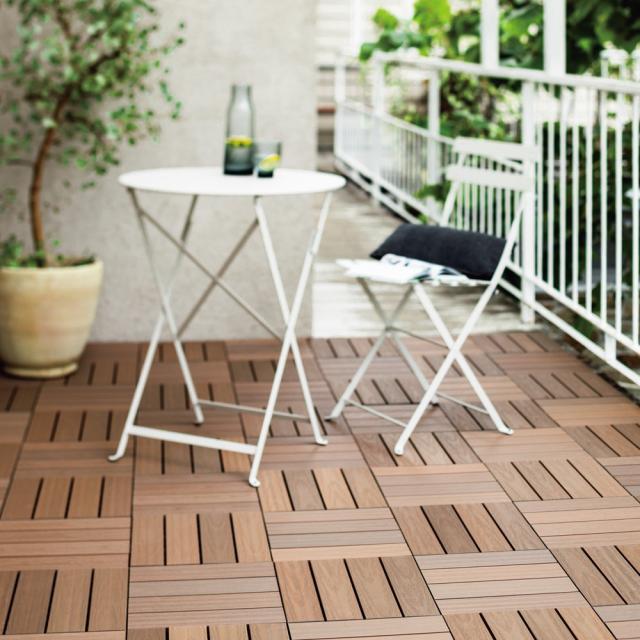 人工木＋床下2.2cm！ベースアップデッキ 人工木 追加36枚 G80821の通販は 32,241円