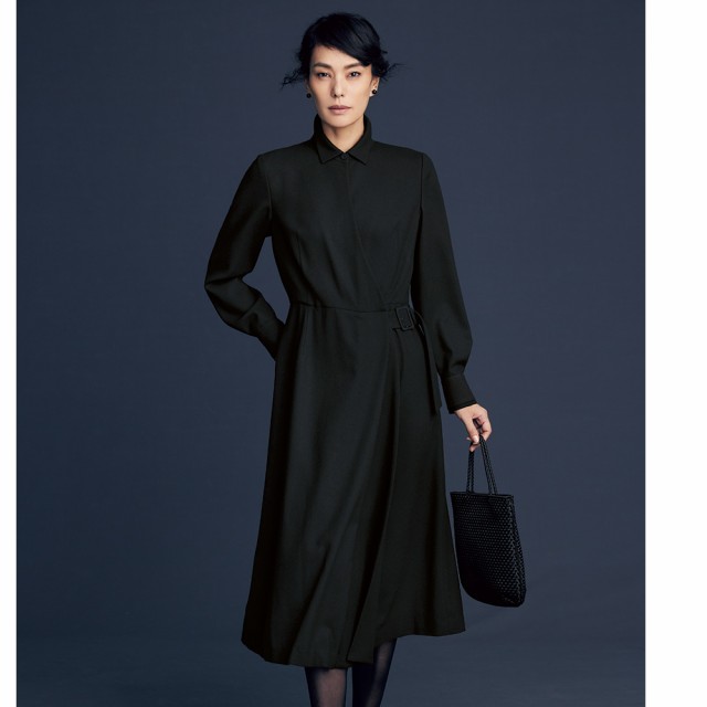 ワンピース チュニック マキシワンピース ロングワンピース カシュクール NIKKE 「NIKKE」 マフフラノ カシュクールワンピース 221603の通販は