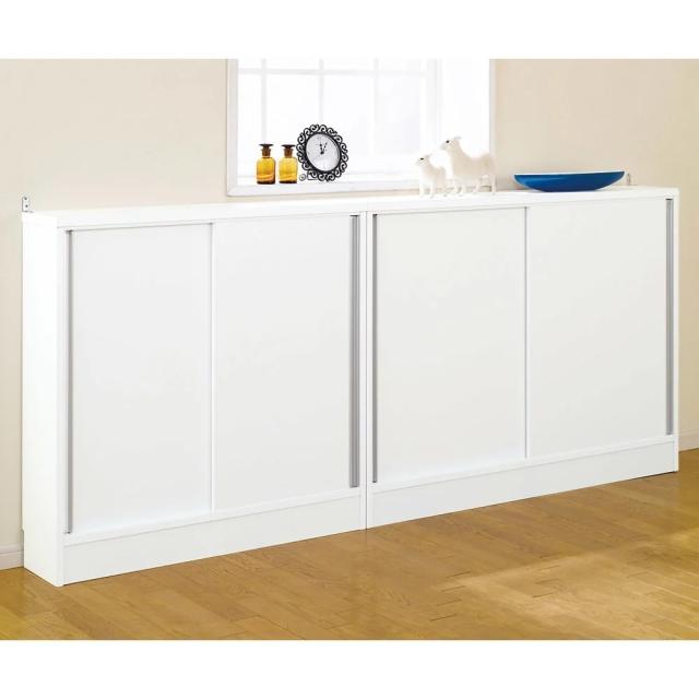 ストレートカウンター下引き戸収納庫 幅90 奥行30cmタイプ リビング収納 キャビネット リビングボード 629306