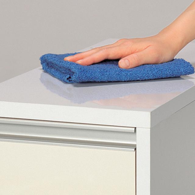 ［幅25奥行55高さ85cm］水ハネに強いキッチン隙間収納庫 ロータイプ 日本製 キッチン収納 キッチンストッカー 隙間収納 630113_3