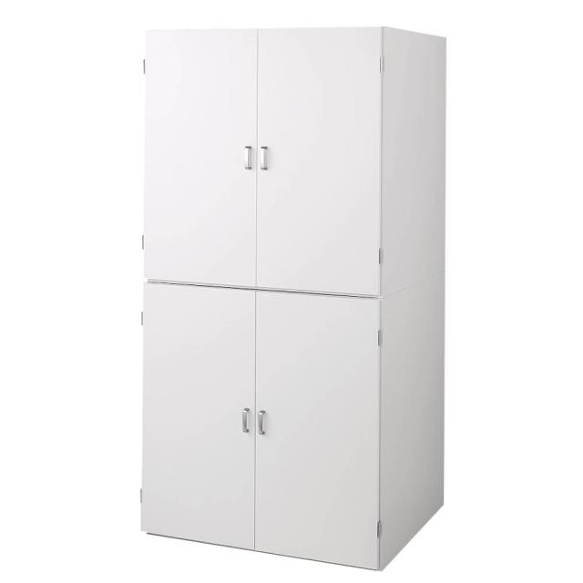 たっぷり奥行77cm モダン布団タンス 幅90cm 衣類収納 ワードローブ クローゼット 633342