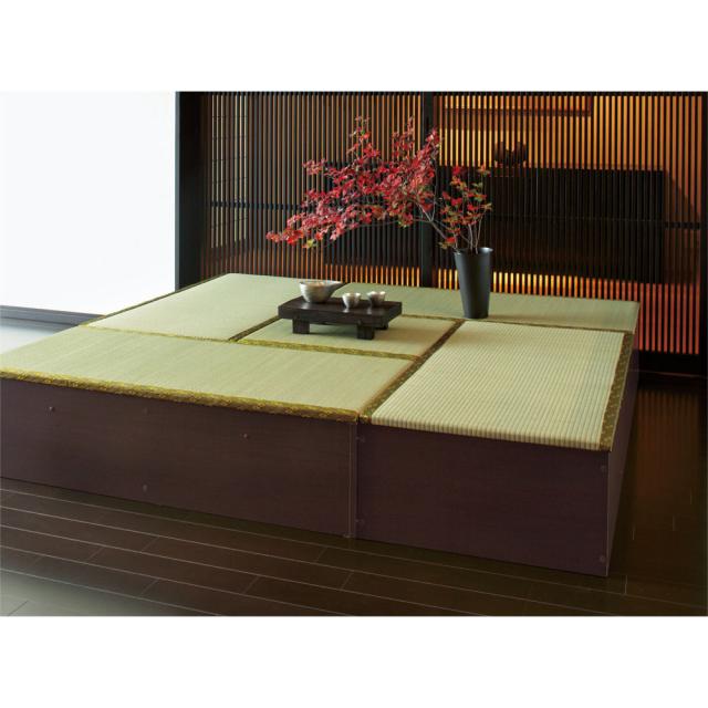 ユニット畳シリーズ お得なセット 4.5畳セット 幅180奥行180cm 高さ31cm リビング収納 ユニットシェルフ 585612