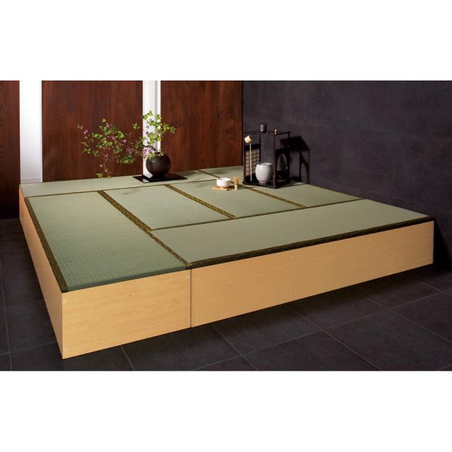 ユニット畳シリーズ お得なセット 8畳セット 幅240奥行240cm 高さ31cm リビング収納 ユニットシェルフ 585614