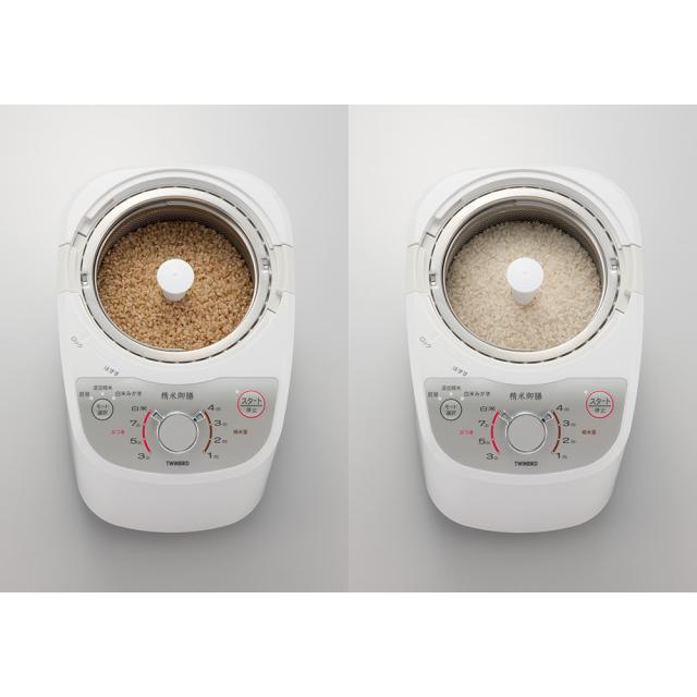 TWINBIRD/ツインバード 家庭用コンパクト精米器 １-４合 キッチン家電 調理家電 KR0162_1