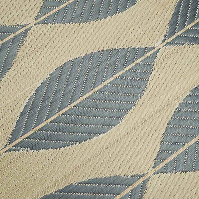 ≪約67×180cm≫ い草インテリアマット〈リーブス〉（厚さ約5mm） カーペット ラグ マット 玄関マット 654446_6