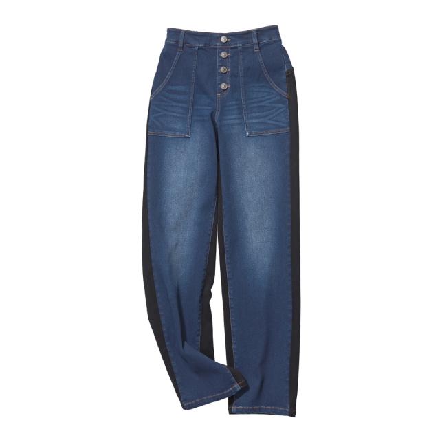 ジャージードッキング デニムパンツ パンツ ジーンズ デニムパンツ A21902 ジャージードッキング デニムパンツ パンツ ジーンズ デニムパンツ A21902