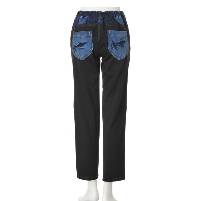 ジャージードッキング デニムパンツ パンツ ジーンズ デニムパンツ A21902