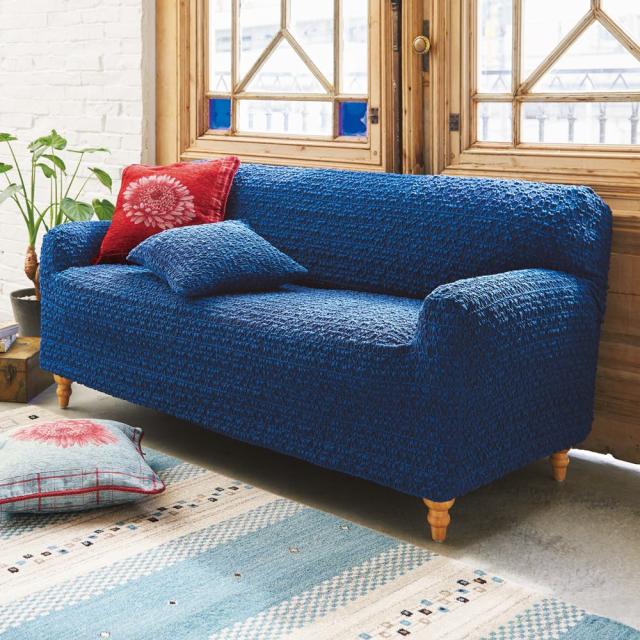 ソファーカバー 人掛けソファーカバー ≪1人掛用アーム付き≫ スペイン製ソファカバー［クルール］ 524704の通販は 9,750円