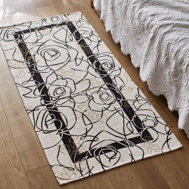 ≪約80×180cm≫ イタリア製 Camelia/カメリア ゴブラン織マット約80×180・240cm（2サイズ） 季節家電 生活家電 H94955