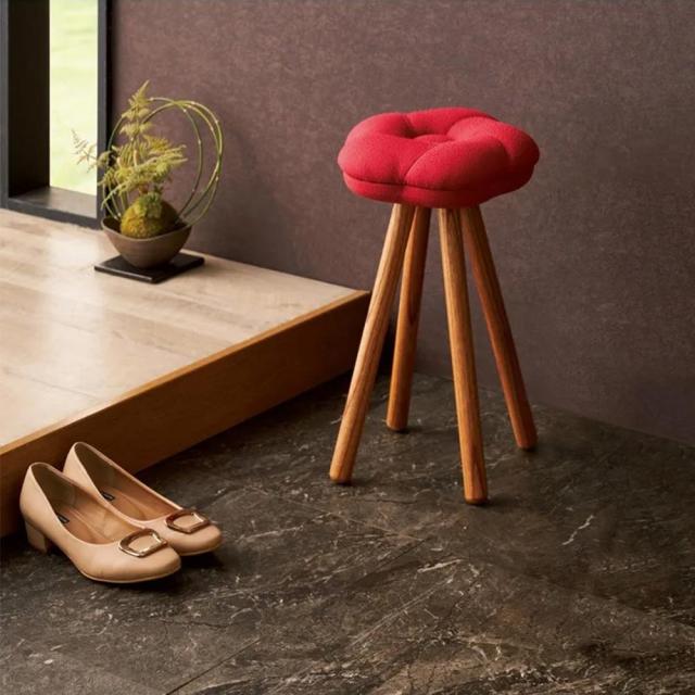 椅子 チェア スツール 丸椅子 センダン天然木モナカシリーズ スツール 梅 ミドルタイプ 高さ45cm幅29cm奥行29cm 525711の通販は