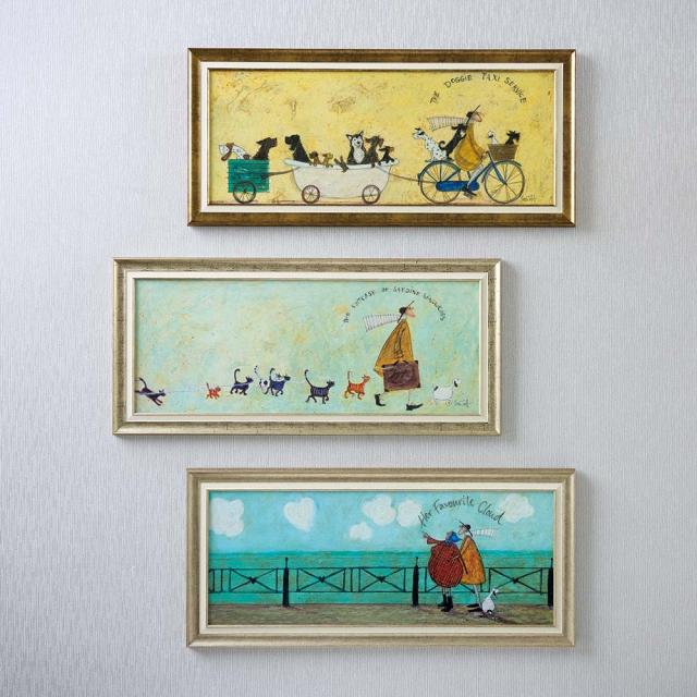 Sam Toft/サムトフト アートフレーム L 1枚 絵画 アート ウォールデコレーション アートフレーム H92605