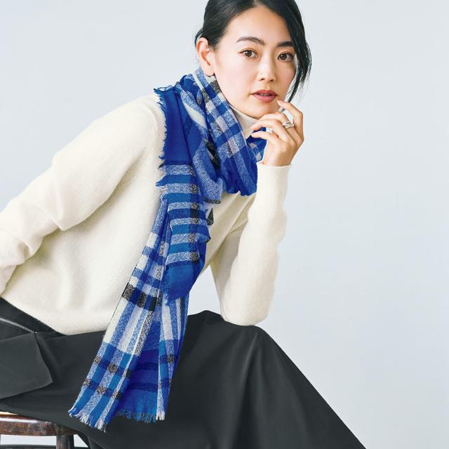 石見銀山 群言堂 新作 玉虫色 大判ストール 石見銀山 群言堂オンライン