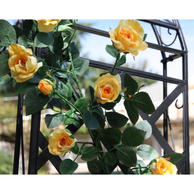ガーデニング フラワー ガーデニング用品 エクステリア アイアン ローズシリーズ ローズアーチ バラ用ガーデニングアーチ Gの通販はau Pay マーケット ディノス Au Pay マーケット店