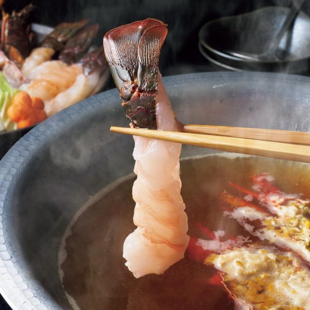 お惣菜 和惣菜 「季節料理　馳走」　伊勢海老のしゃぶしゃぶ　2-3人前　【通常お届け】 FD7926の通販は