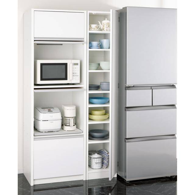 キッチン収納 キッチンボード 食器に合わせて選べる食器棚 幅35cm奥行42cm高さ180cm LM0168の通販は
