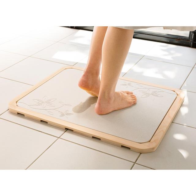 ≪小サイズ≫ soleau/ソレウ 吸水・速乾・消臭バスマット＆スノコ お得な2点セット バス用品 バスマット 622258