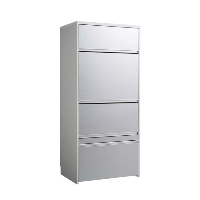 Ymir/ユミル 隠せる家電収納 幅80cm奥行55cm高さ178cm キッチン収納 レンジ台 キッチンラック H92020_9
