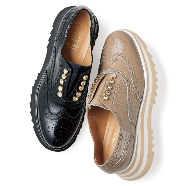 Luca Grossi/ルカグロッシ スニーカーソール シューズ（イタリア製） パンプス ローファー ドライビングシューズ スリッポン 110402