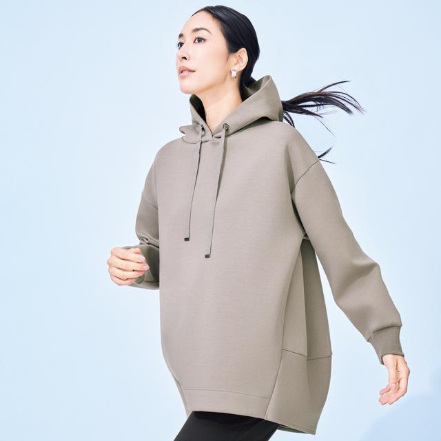 コットン混ダンボール コクーンフォルム プルオーバー シャツ ブラウス プルオーバー 110803