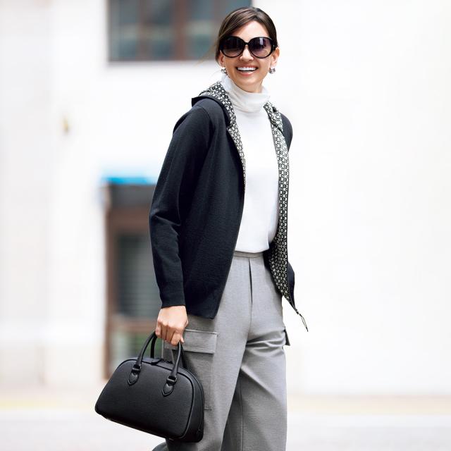 ポンチ素材 プルオン カーゴパンツ パンツ イージーパンツ 111103