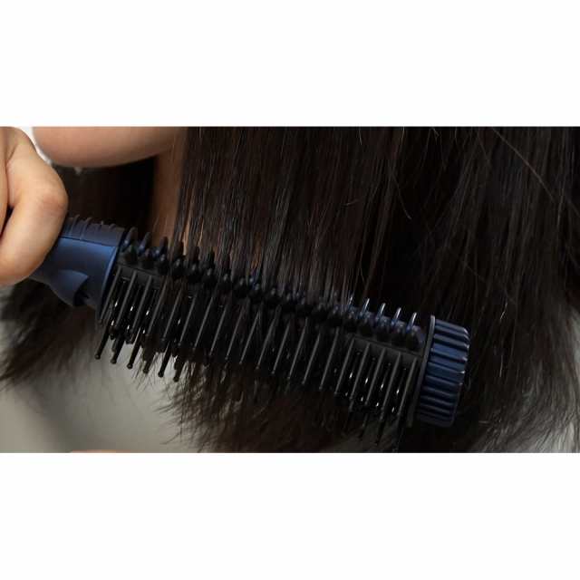 ヘアアイロン ブラシ型 2way 美容 ヘアケア器具 ブラシ型アイロン