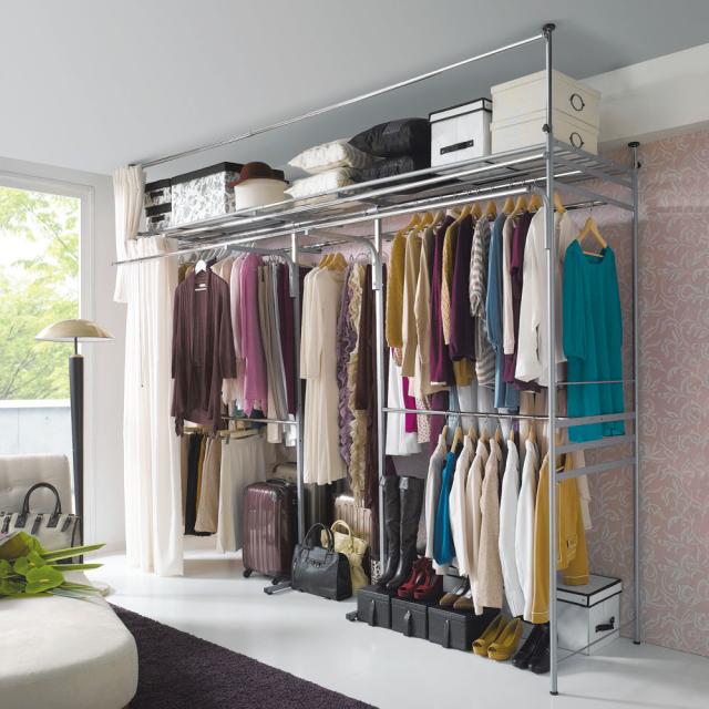 つっぱりクローゼットハンガーラック　カーテン付き　ワイド　SK-201W 楽天市場】ツッパリクローゼットハンガーラック カーテン付(フロント