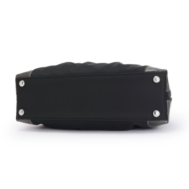 LANZETTI/ランゼッティ 素材コンビ 2WAY バッグ（イタリア製） バッグ