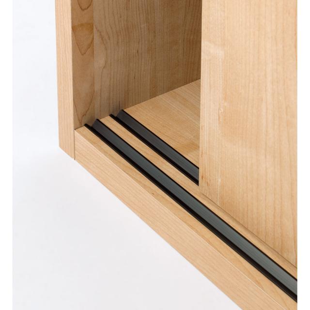 【期間限定】天然木調 引き戸クローゼットハンガー 幅120cm オシャレな北欧風デザイン】天然木調 引き戸クローゼットハンガー 幅