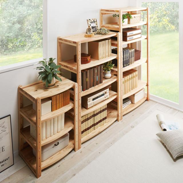 家具 収納 本棚 ラック シェルフ Avラック オーディオラック 国産杉 頑丈オープンラック 奥行45 5cm 幅cm 高さ143cm の通販はau Pay マーケット ディノス Au Pay マーケット店