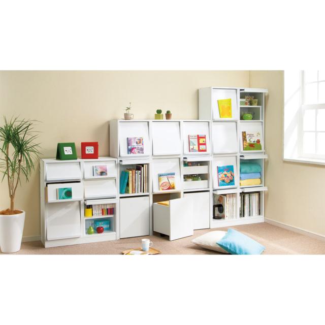 限定品 家具 収納 本棚 ラック シェルフ 書棚 奥行39cm マガジン レコードキャビネット 上段 扉タイプ2段3列 高さ79 幅113cm 新発売の Centrodeladultomayor Com Uy