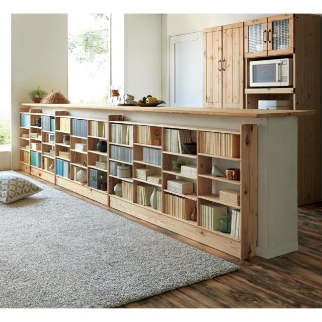 家具 収納 本棚 ラック シェルフ Cdラック Dvdラック 薄型奥行15cm 国産杉の天然木ラック 幅1 5高さ85cm の通販はau Pay マーケット ディノス Au Pay マーケット店