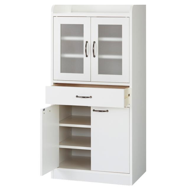 キッチン収納ミニ食器棚シリーズ キャビネット大（高さ120.5cm） キッチン収納 キッチンボード 630425_6