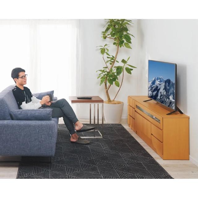 リビング収納 リビング 【完成品・国産家具】ベッドルームでコンパクト設置シアターシリーズ チェスト 幅45cm高さ55cm 528810の通販は