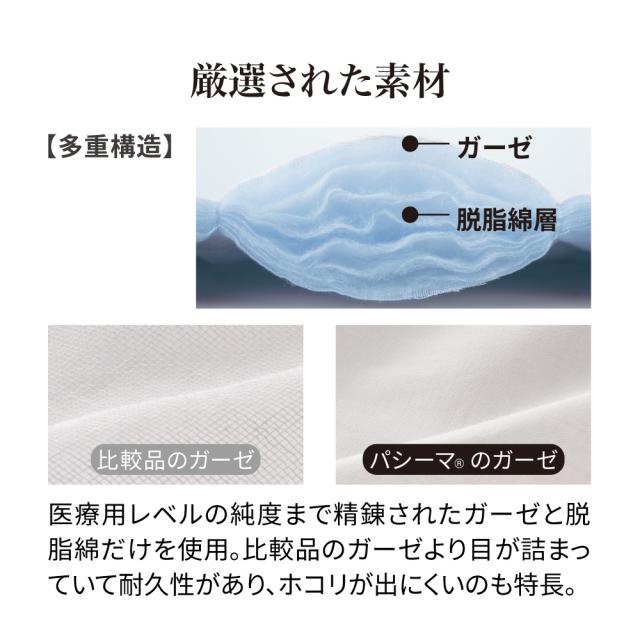 綿 冬 夏 敷パッド パットシーツ ベッドシーツ 新生活 ≪ダブルロング｜約140×210cm≫ パシーマ（R）EX 無地 敷きパッド 653308_3