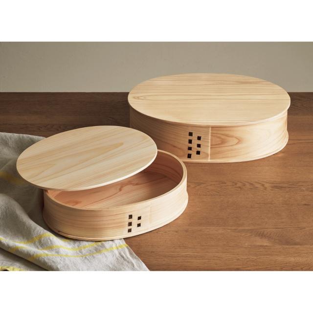 ≪大 4合用≫ ヒノキの飯台 お弁当用品 水筒 お弁当箱 ランチボックス KR1173