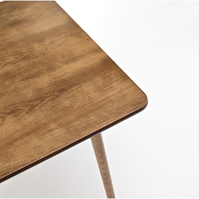 アンティーク風テーパーダイニングテーブル 長方形 幅約120cm×80cm［チェコTON社製］ テーブル ダイニングテーブル H93907