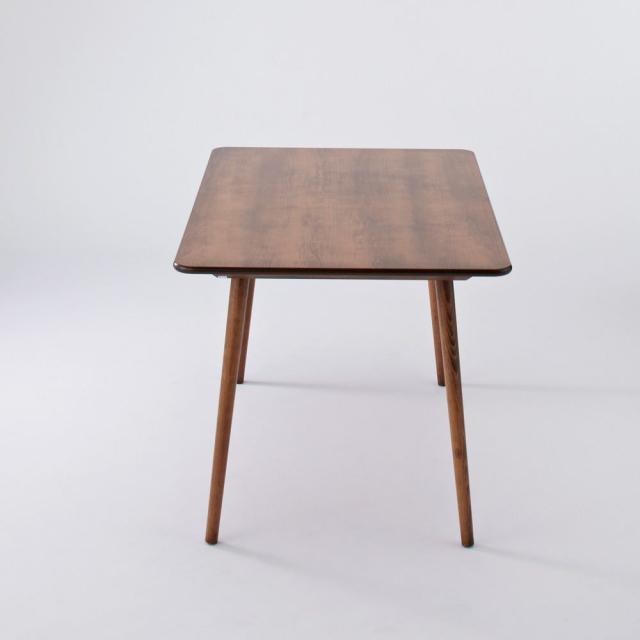 アンティーク風テーパーダイニングテーブル 長方形 幅約120cm×80cm［チェコTON社製］ テーブル ダイニングテーブル H93907