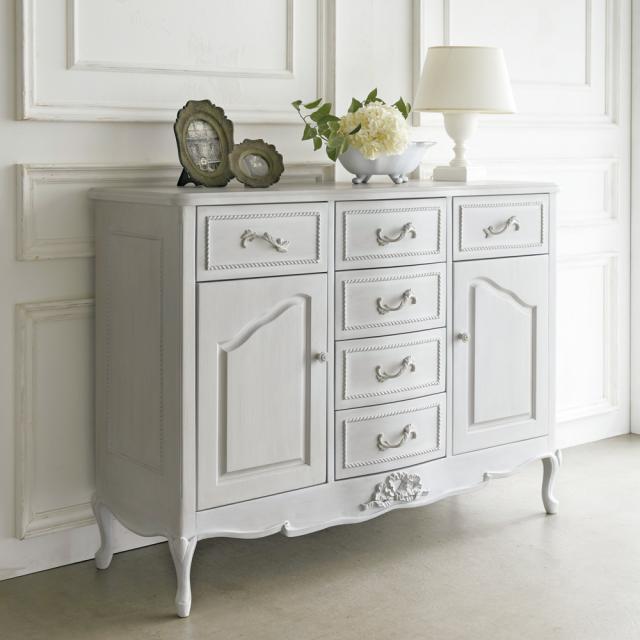 専用です☆フレンチカントリー家具 チェスト ホワイト シャビー