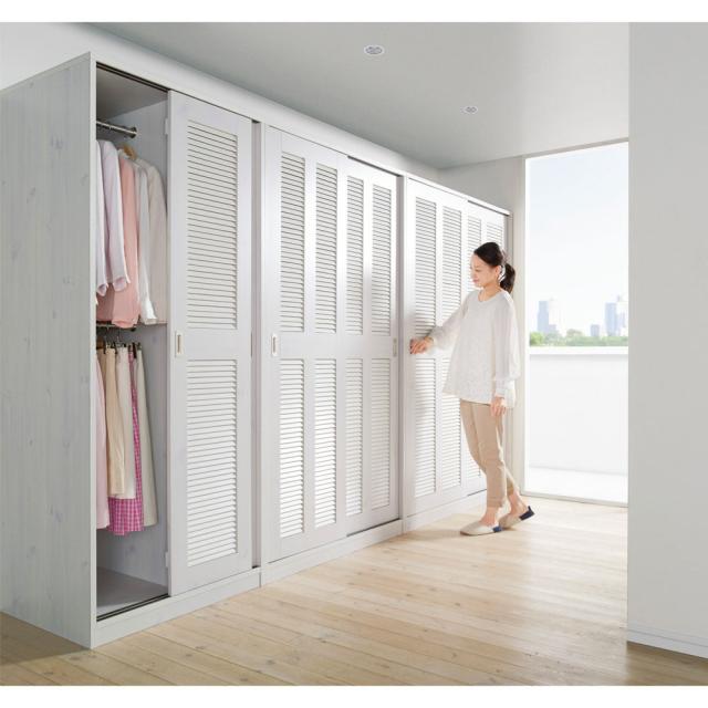 スチールラック カラーメタル 3段 CMWR-75183 ラック ワードローブ